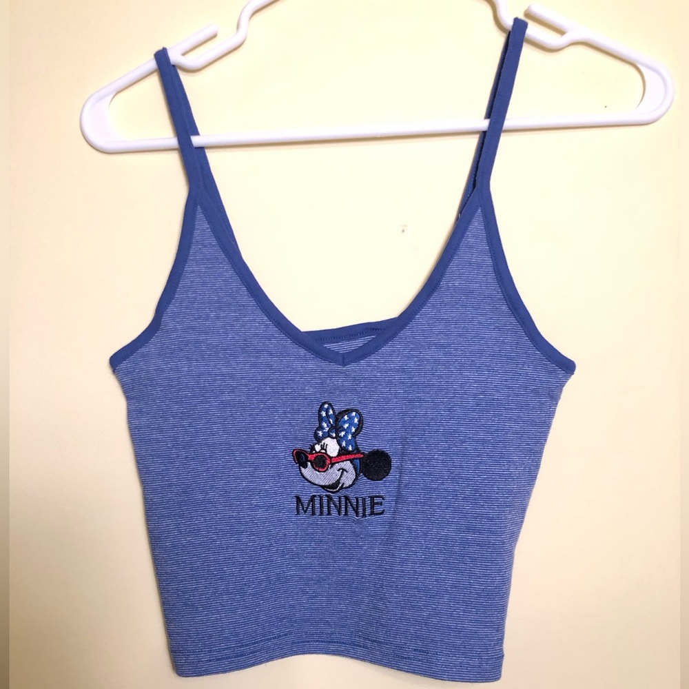 Minnie Cropped Tank 🐭